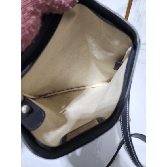 Authentic Salvatore Ferragamo Coated Canvas Shoulder Bag Brown - Picture 15 of 16